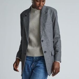 Everlane The Oversized Blazer in Herringbon
